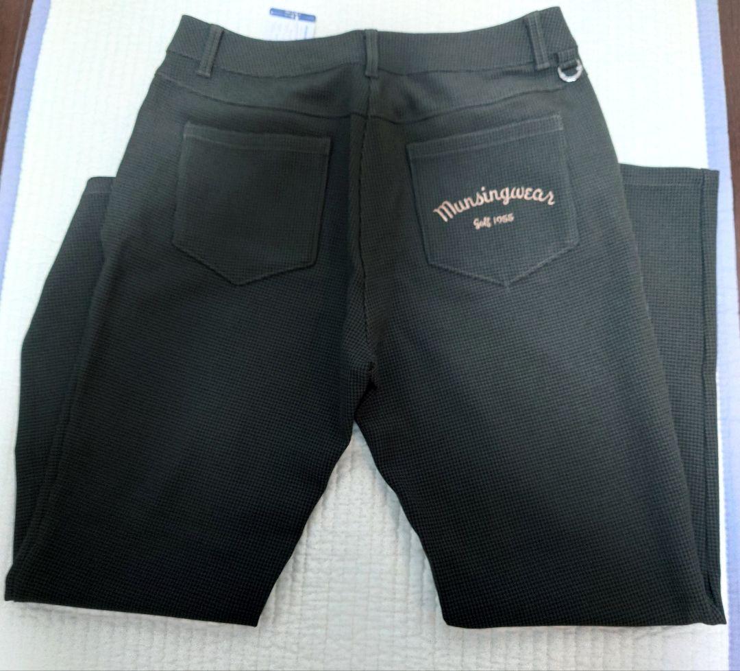 【未使用】Munsingwear 　千鳥チェック柄　レディース　パンツ