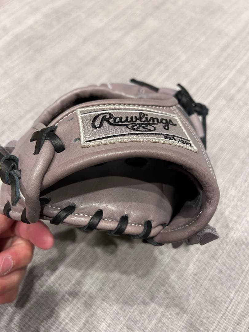 Rawlings Hyper tech 軟式グローブ グレー