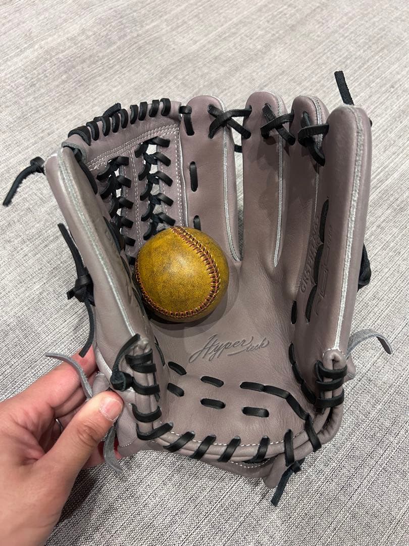 Rawlings Hyper tech 軟式グローブ グレー