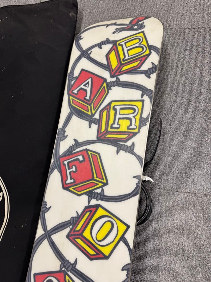 レア スノーボード BARFOOT ビンテージ 約140cm