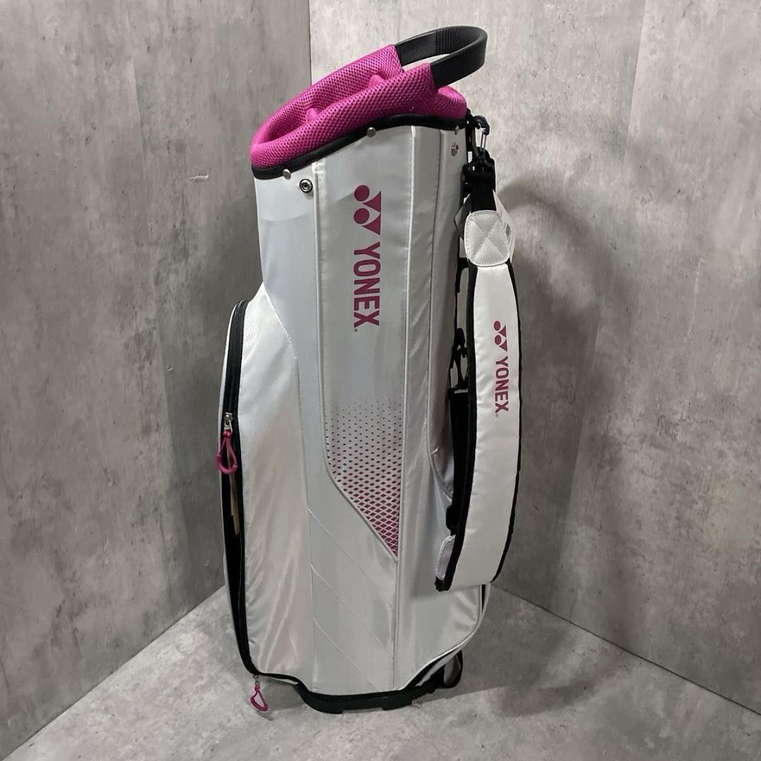 未使用 YONEX ヨネックス ゴルフバッグ CB-3851 軽量モデル ピンク