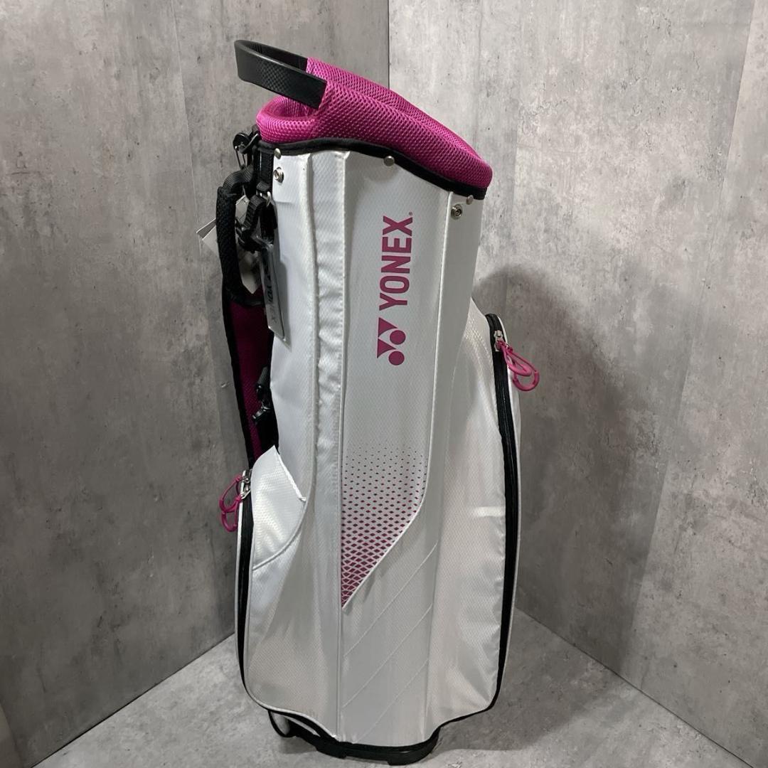 未使用 YONEX ヨネックス ゴルフバッグ CB-3851 軽量モデル ピンク