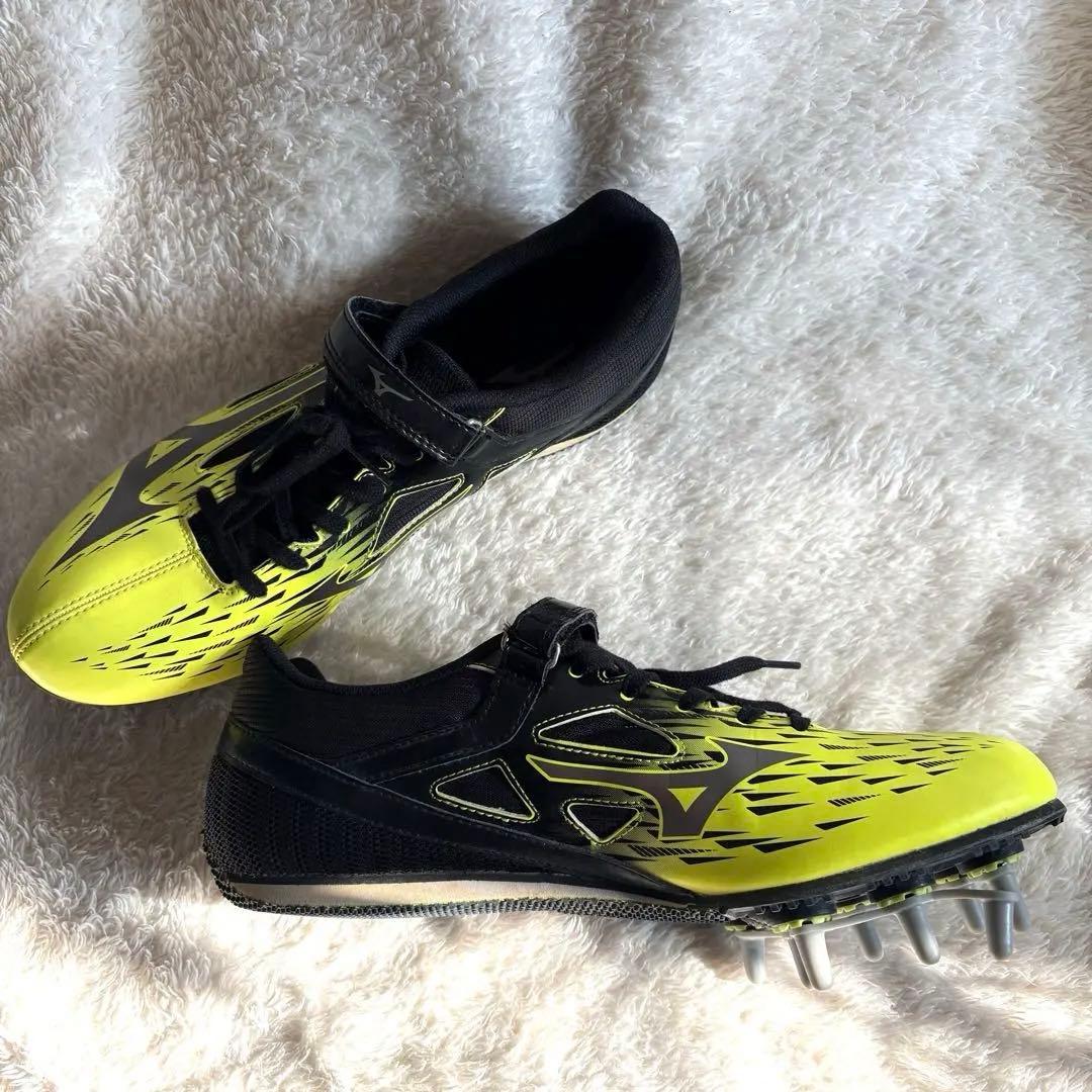 MIZUNO ミズノ 陸上 スパイク 28.5cm イエロー ブラック