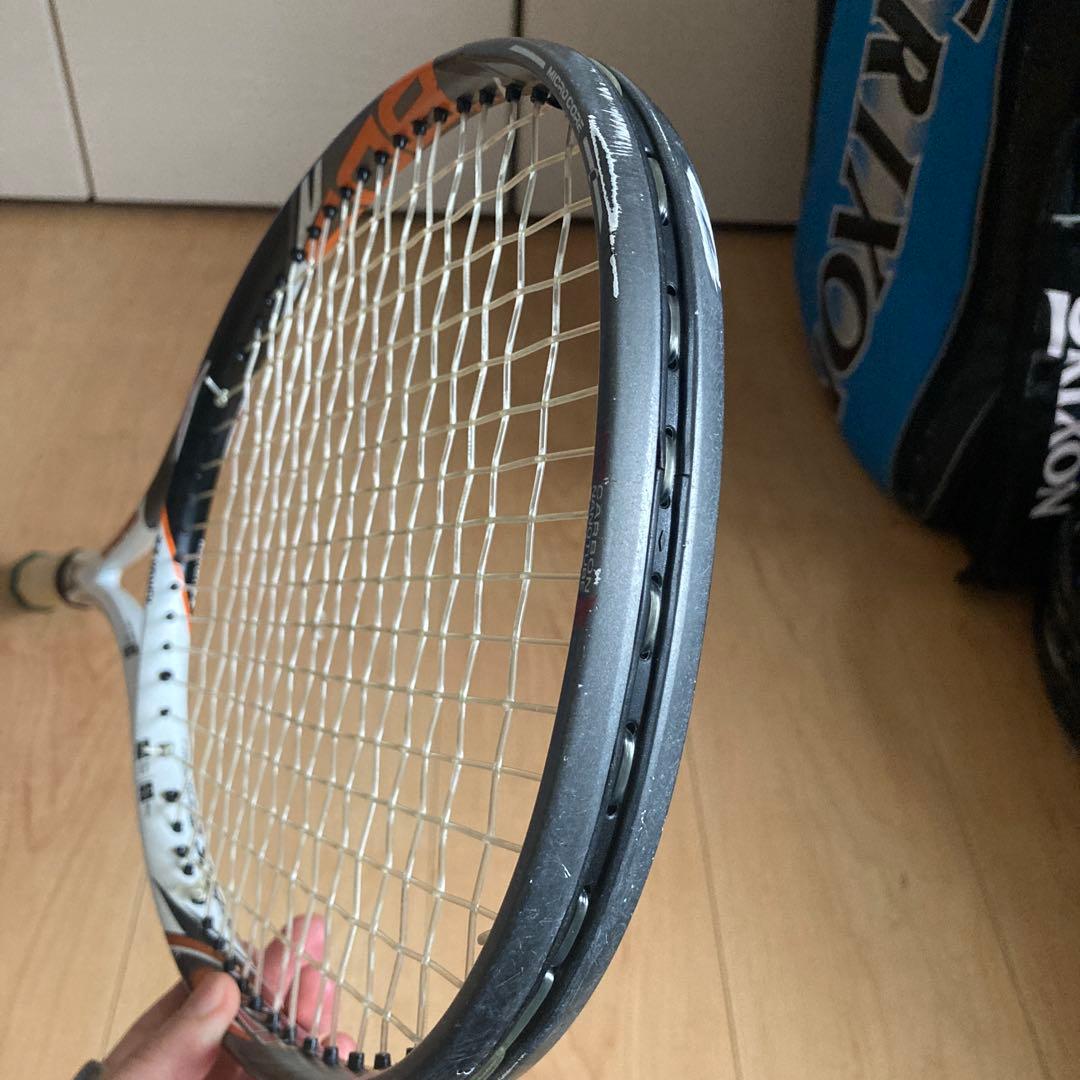 【大特価】YONEX i-NEXTAGE80Sソフトテニスラケットオレンジ　軟式