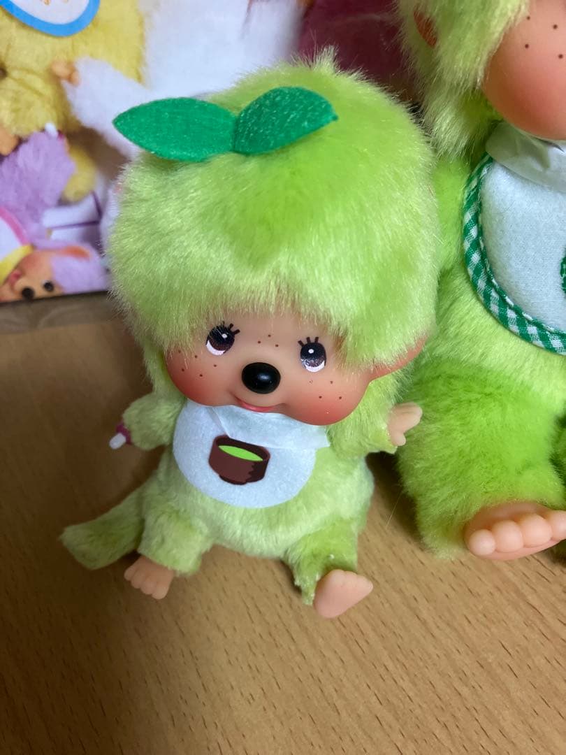 新品タグ付き☆ 抹茶モンチッチ Sサイズ&キーチェーン セット セキグチ