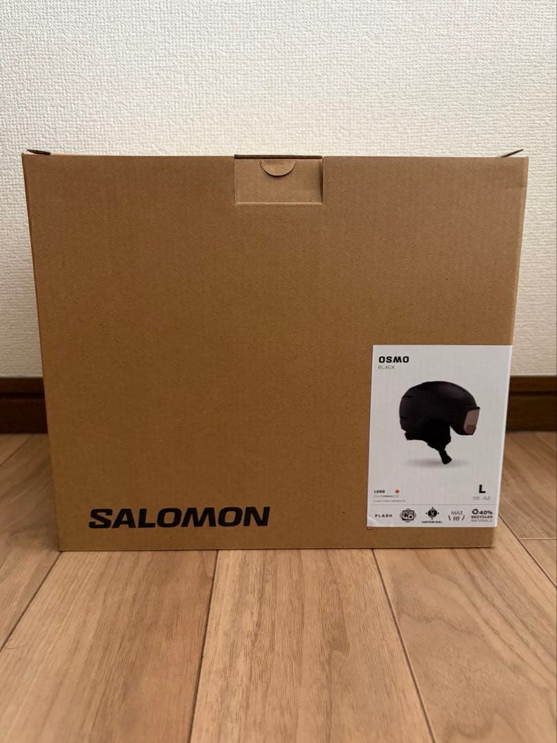 SALOMON OSMO ヘルメット ブラック Lサイズ