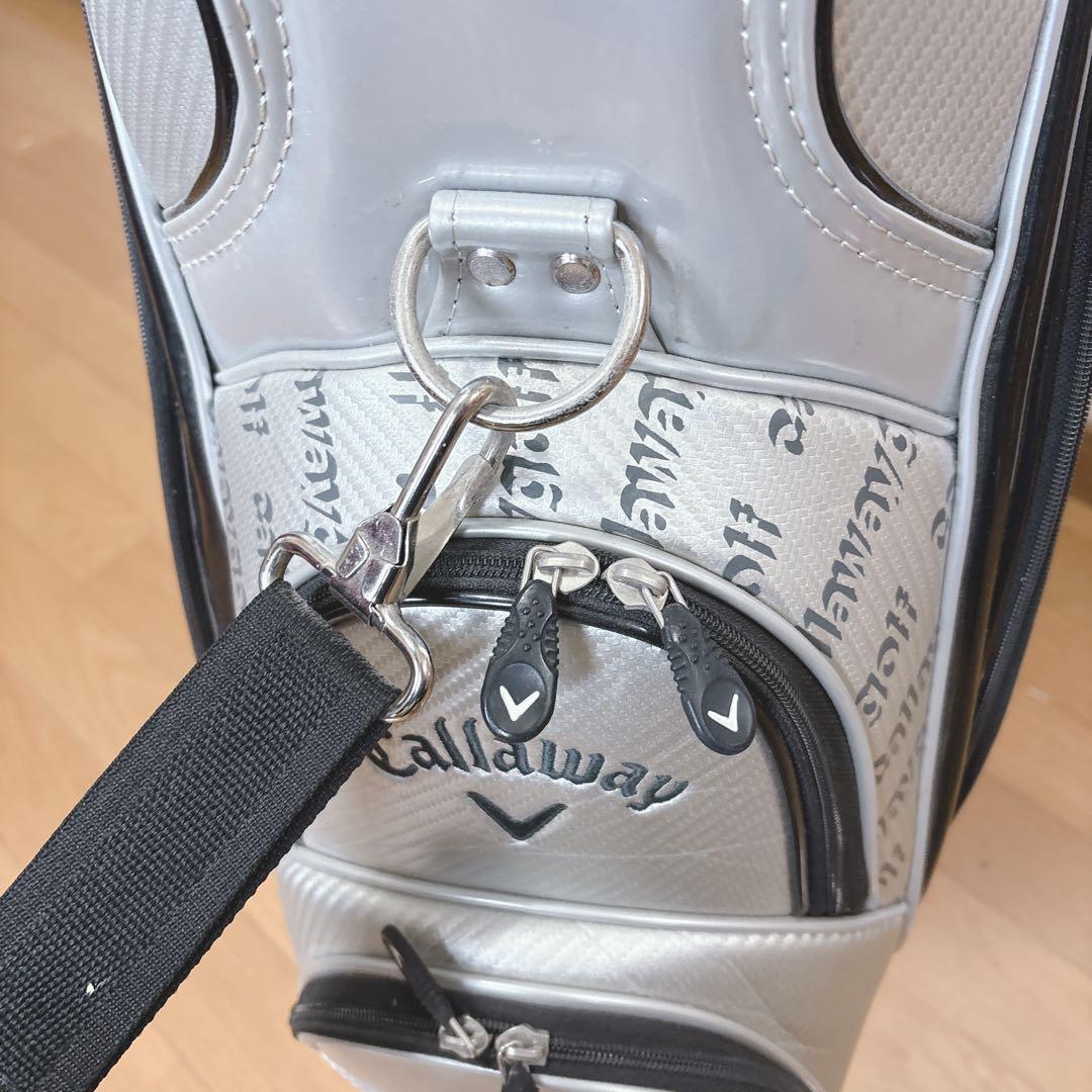 K415 美品！Callaway キャディバッグ シルバー