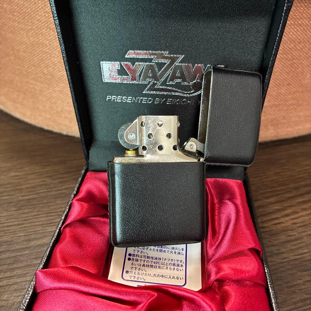 矢沢永吉 レザーZIPPO ライター ジッポー