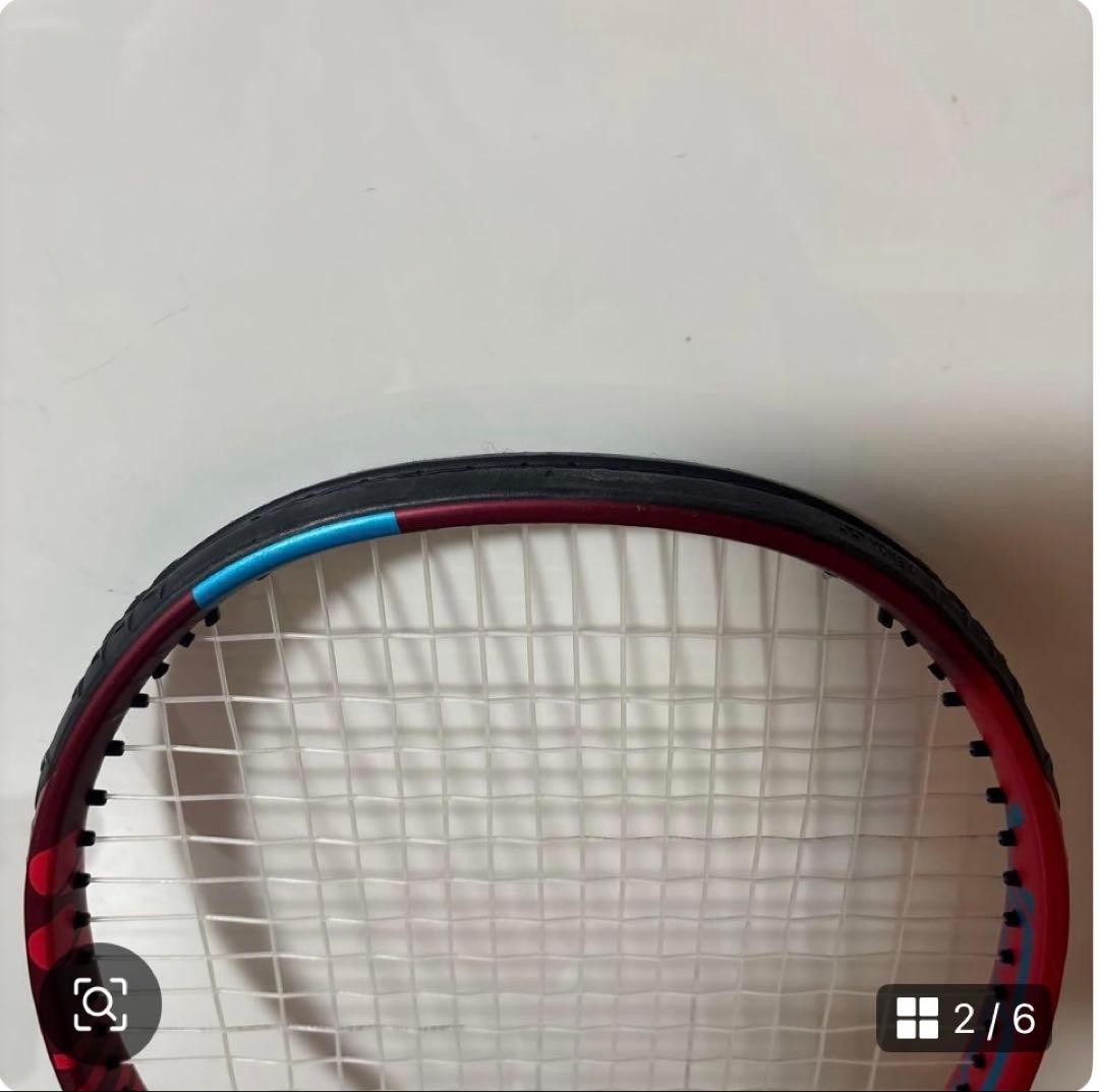 YONEX テニスラケットVCORE game 硬式　袋付き
