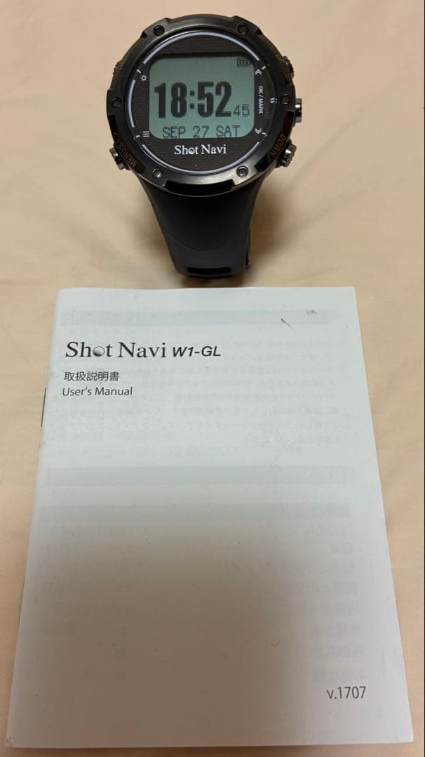 Shot Navi W1-GL GPSナビ付きゴルフウォッチ