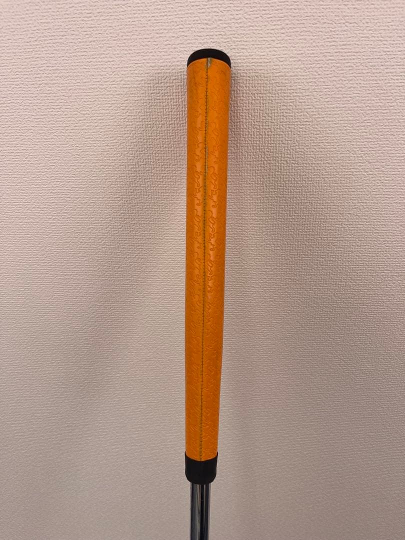 ピレッティ　ピン型パター 375G オレンジグリップ