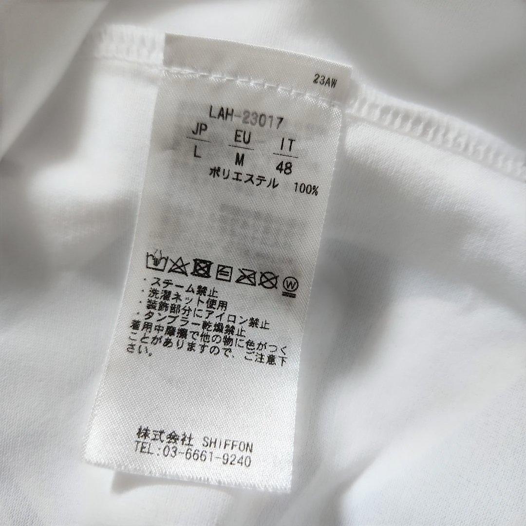 ☆LUXEAKM PLUS☆2023ゴルフポロ吸水速乾 L ホワイト
