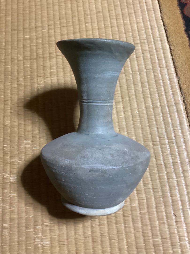 古美術骨董品　須恵器発掘時代物コレクション整理出品にて　高さ約23.5cm