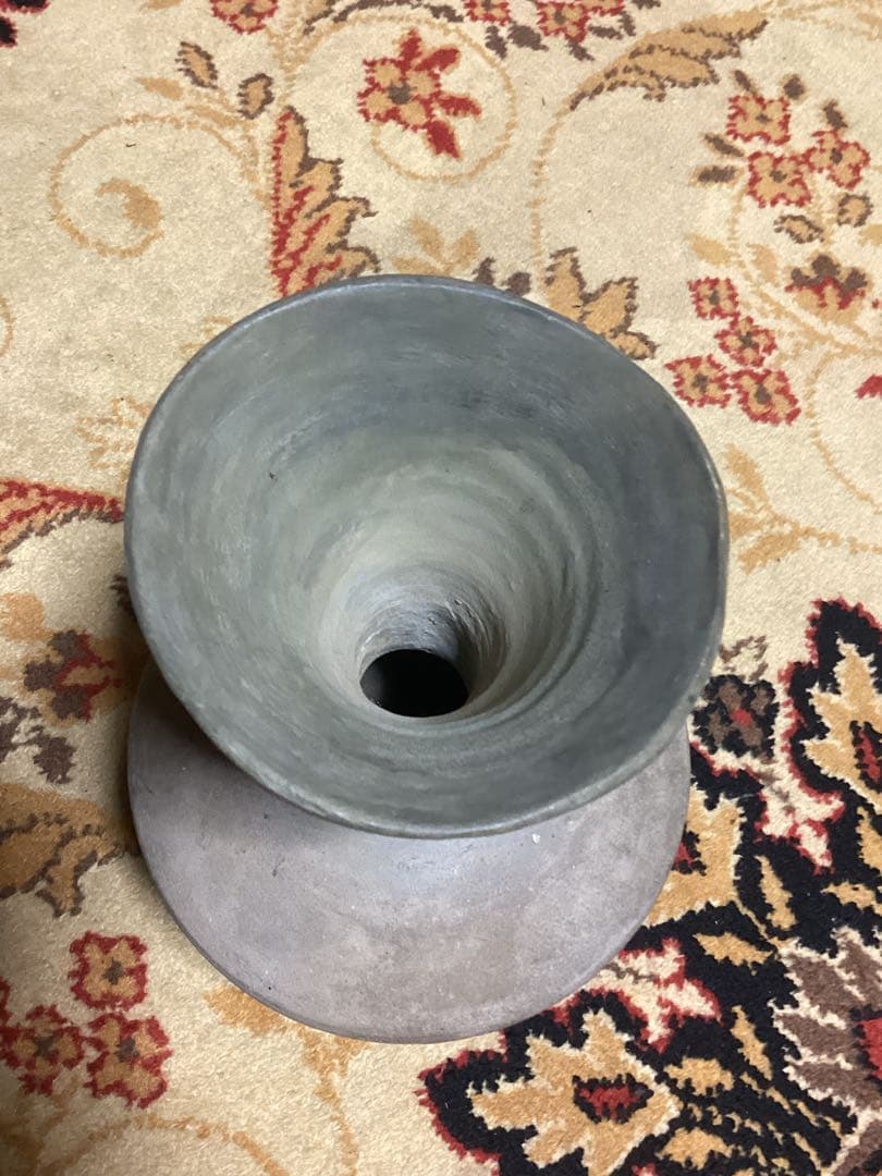 古美術骨董品　須恵器発掘時代物コレクション整理出品にて　高さ約23.5cm