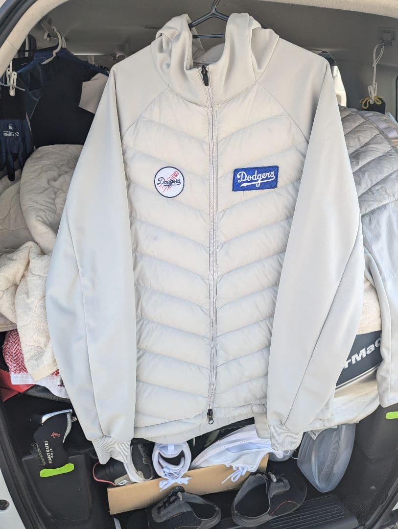 Dodgers キルティングジャケットとパンツセット