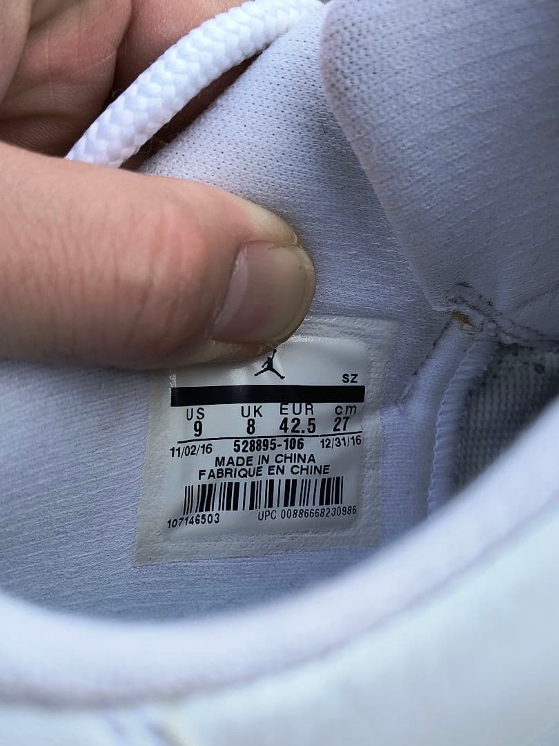 AirJordan11 low エアジョーダン 11 ロー 青/白