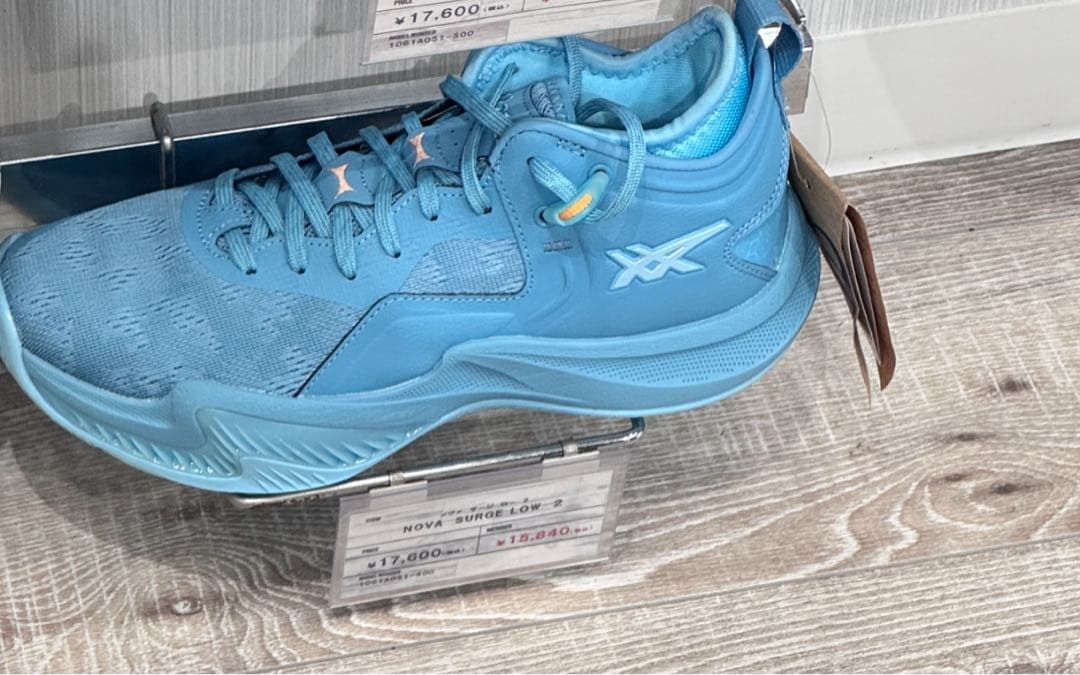 アシックス　asics NOVA SURGE LOW2 【24.5】バッシュ