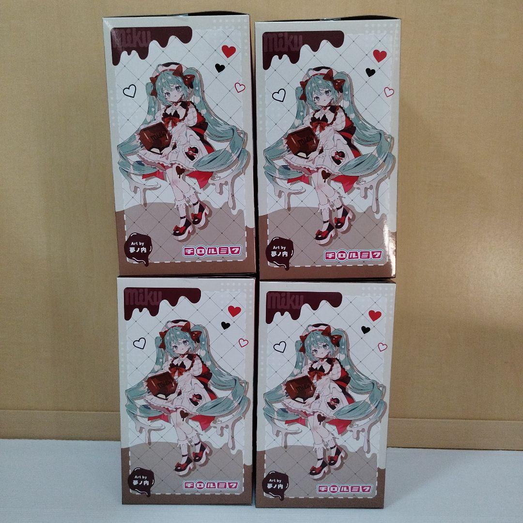 初音ミク×チロルチョコ Trio-Try-iT ミルクver. 4個セット