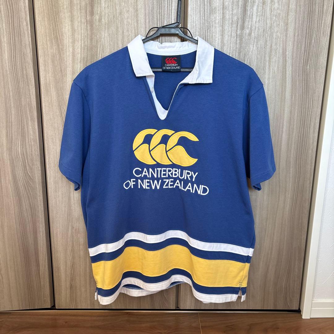CANTERBURY ラガーシャツ Lサイズ