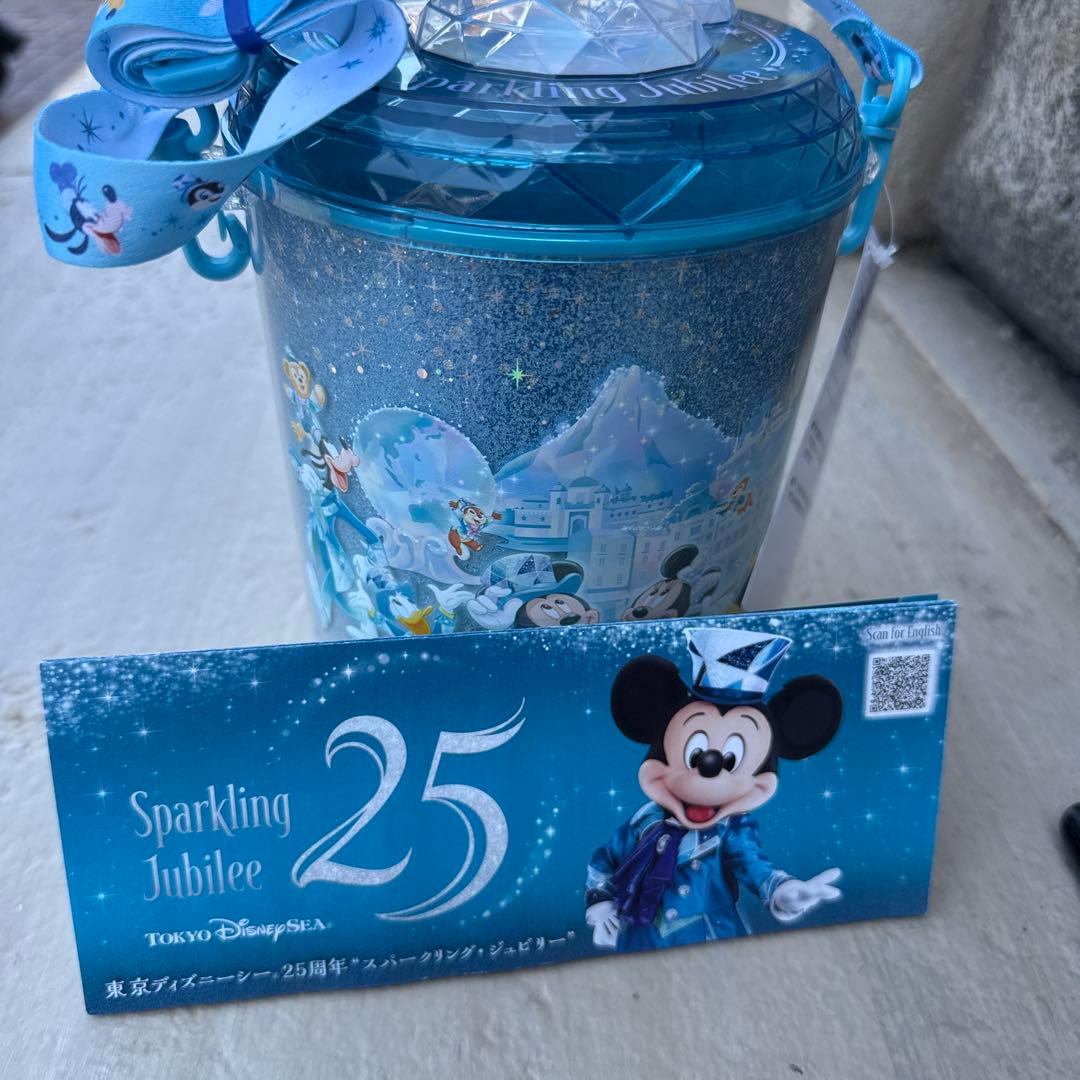 東京ディズニーシー25周年ポップコーンバケット