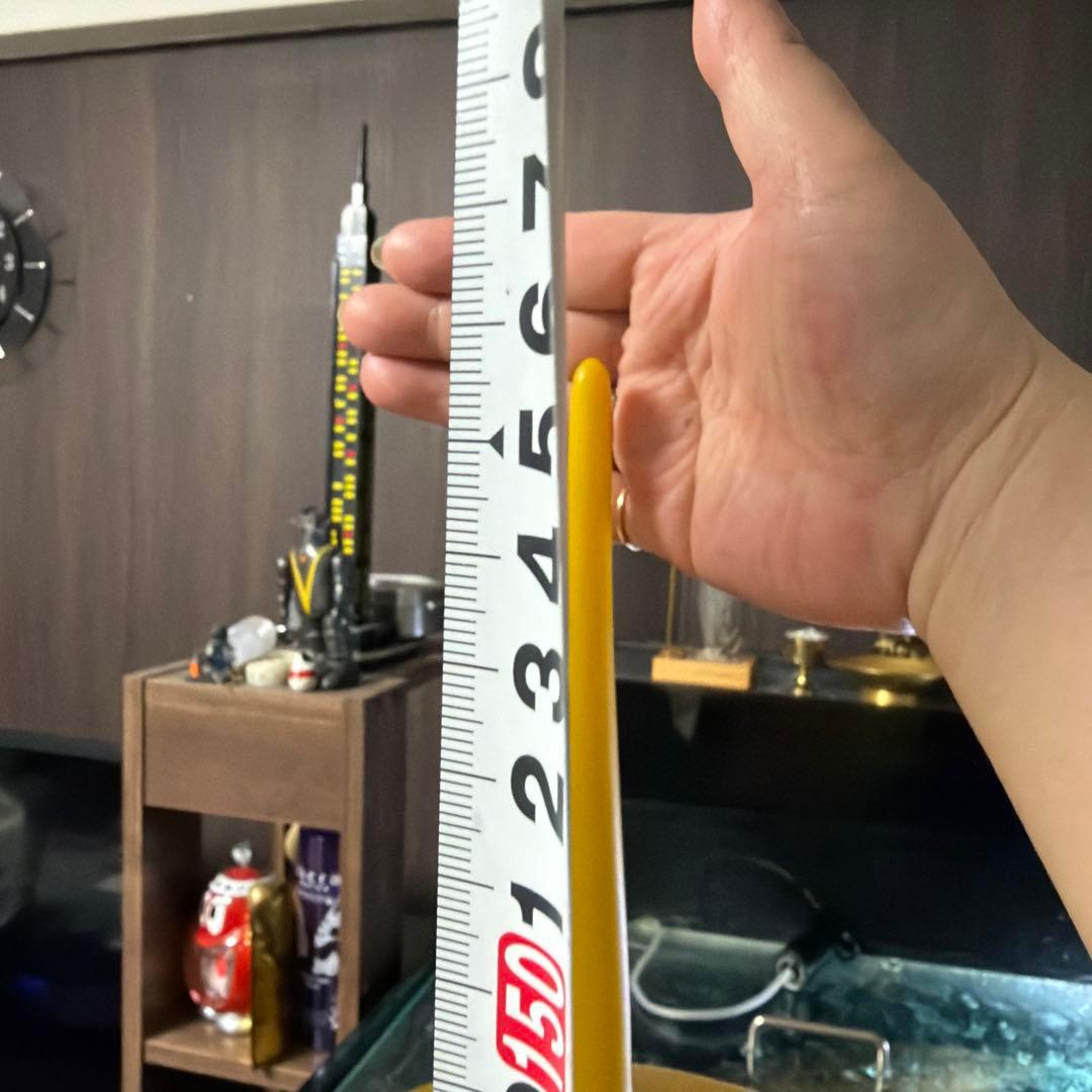 エイリアン型スタチュー 約150cm イエロー