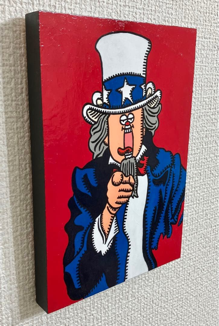 値下げ　原画　SM　送料込み　アート　ポップアート　絵画　アクリル画　現代アート