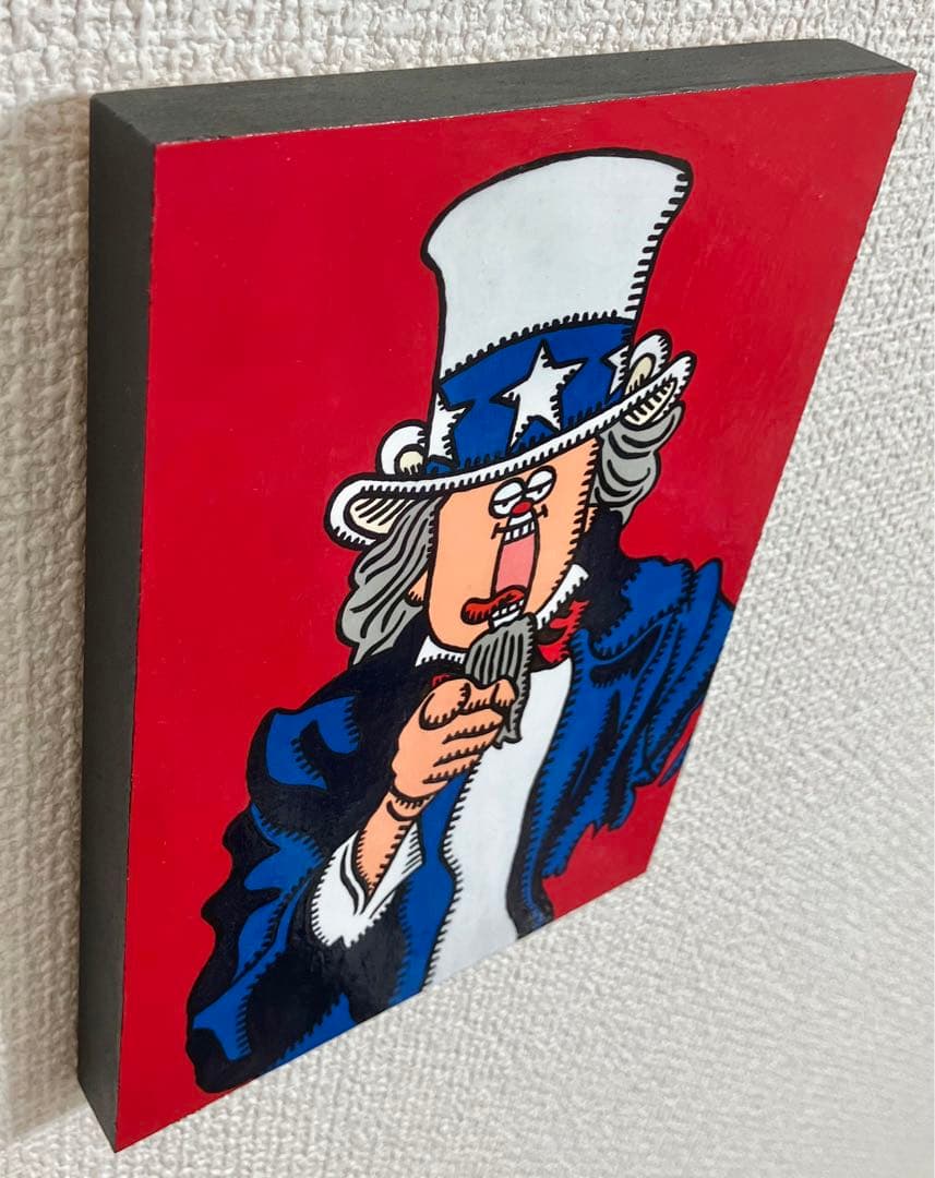 値下げ　原画　SM　送料込み　アート　ポップアート　絵画　アクリル画　現代アート