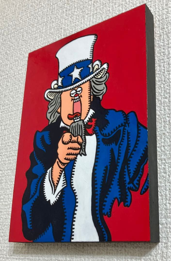 値下げ　原画　SM　送料込み　アート　ポップアート　絵画　アクリル画　現代アート
