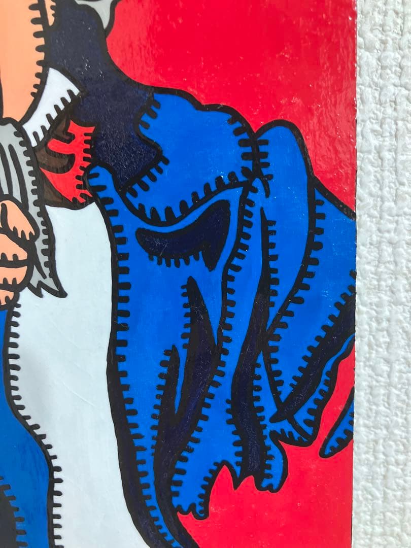 値下げ　原画　SM　送料込み　アート　ポップアート　絵画　アクリル画　現代アート