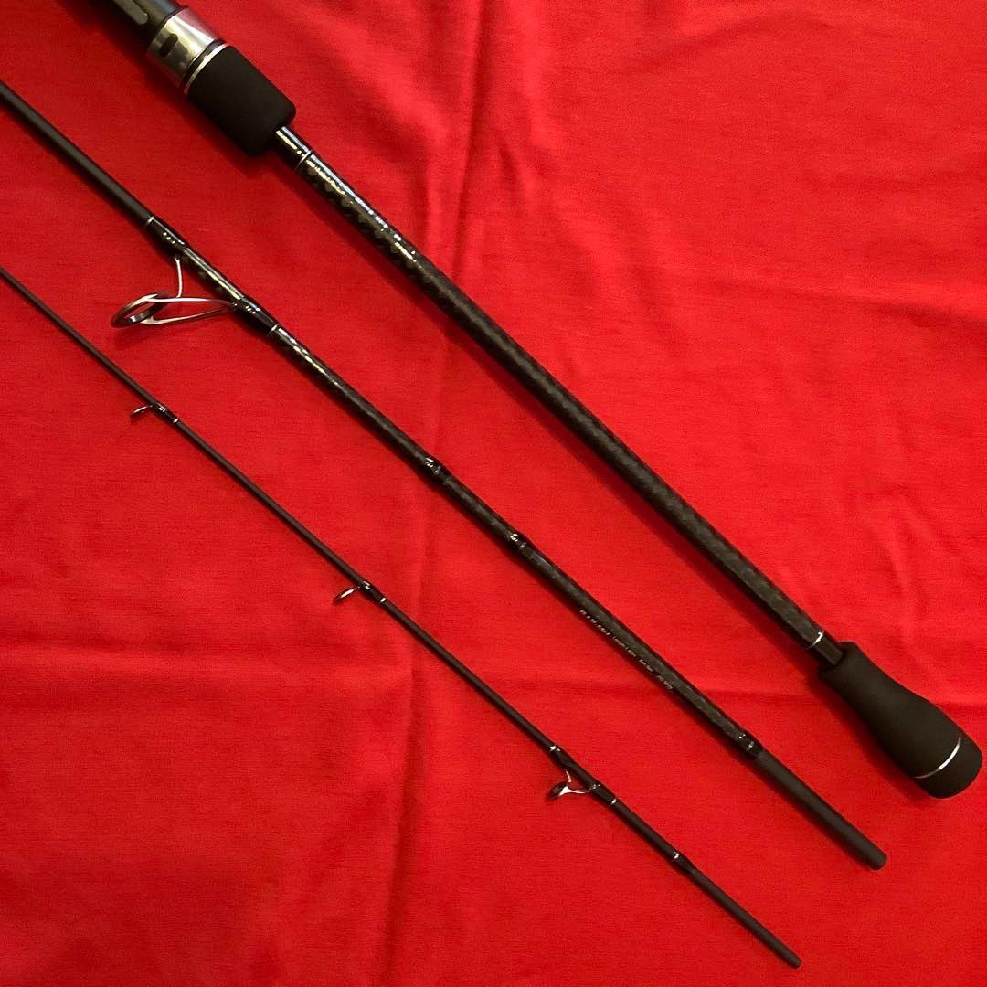 MH1.83m MAX350g 3ピースロッド&スピニングリール7000番