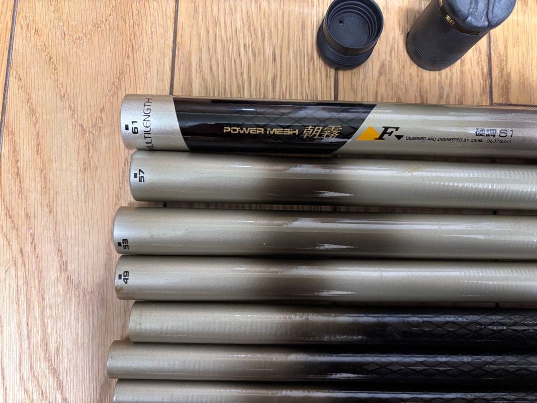 さ*ん様 Daiwa 朝霧Ｆ硬調6.1ｍカーボウイスカーパワーメッシュ、渓流釣り