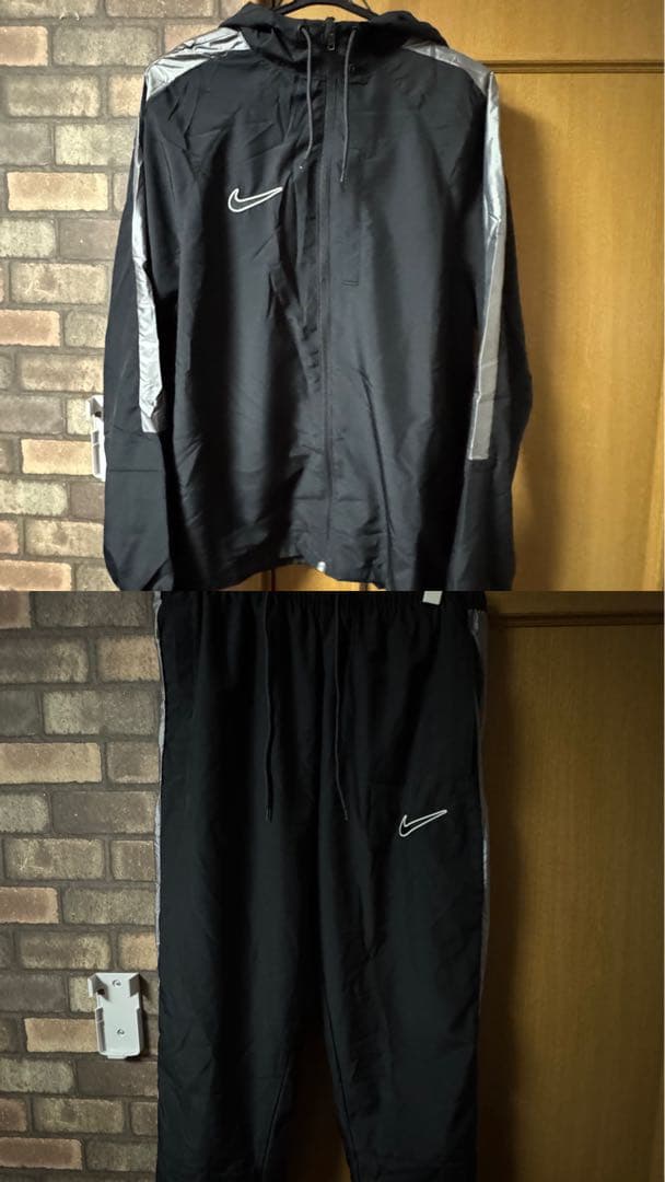 Nike ジャージ上下セット ブラック XLサイズ