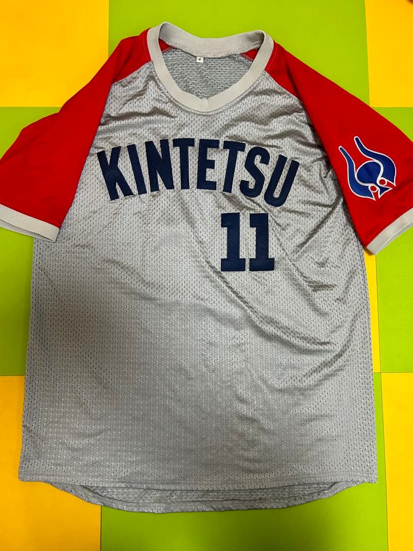 野茂英雄　近鉄バファローズ　ユニフォーム　ビジター　ドジャース　オリックス