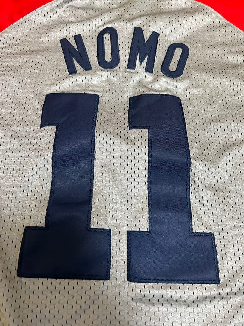野茂英雄　近鉄バファローズ　ユニフォーム　ビジター　ドジャース　オリックス
