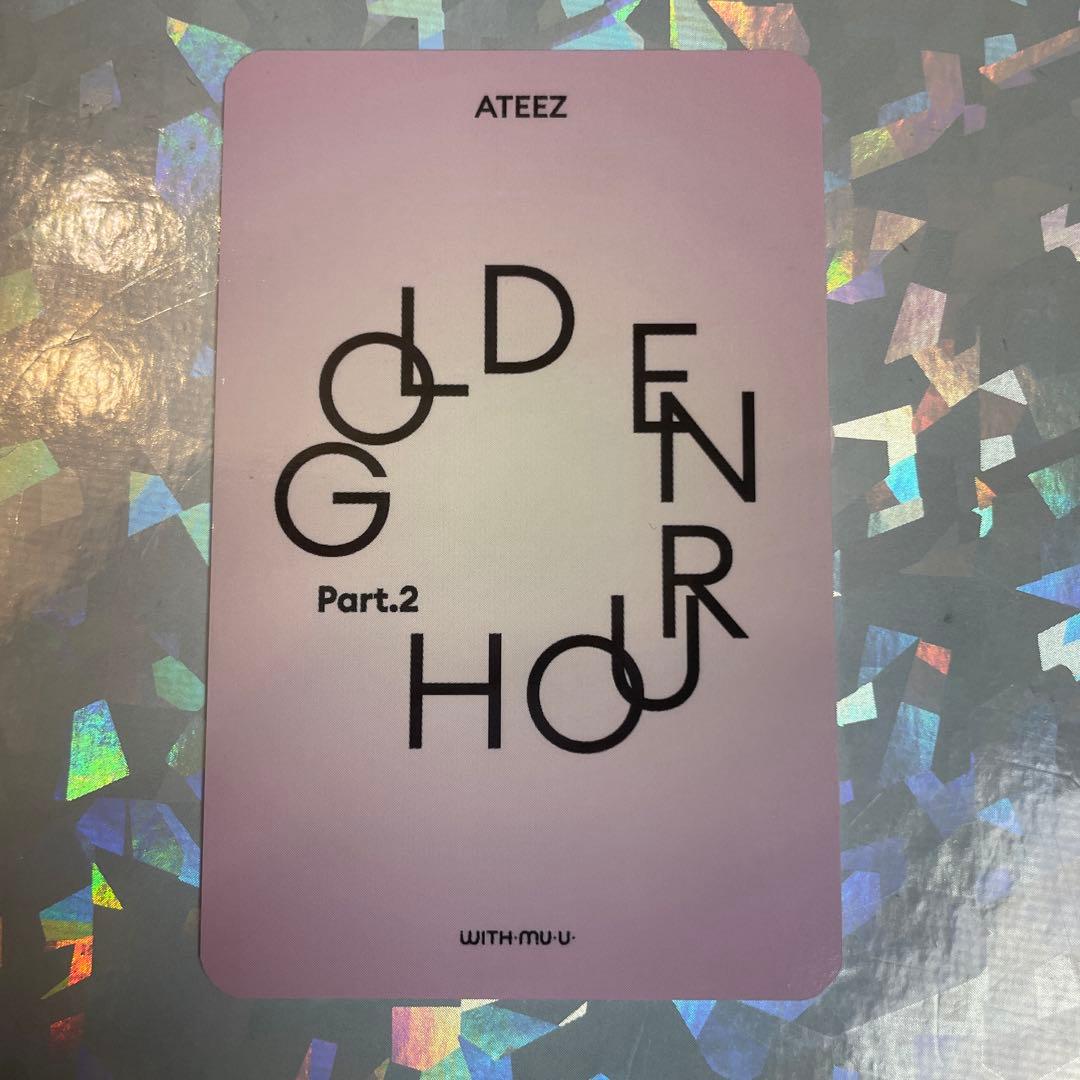 ateez golden hour 2 withmuu サン