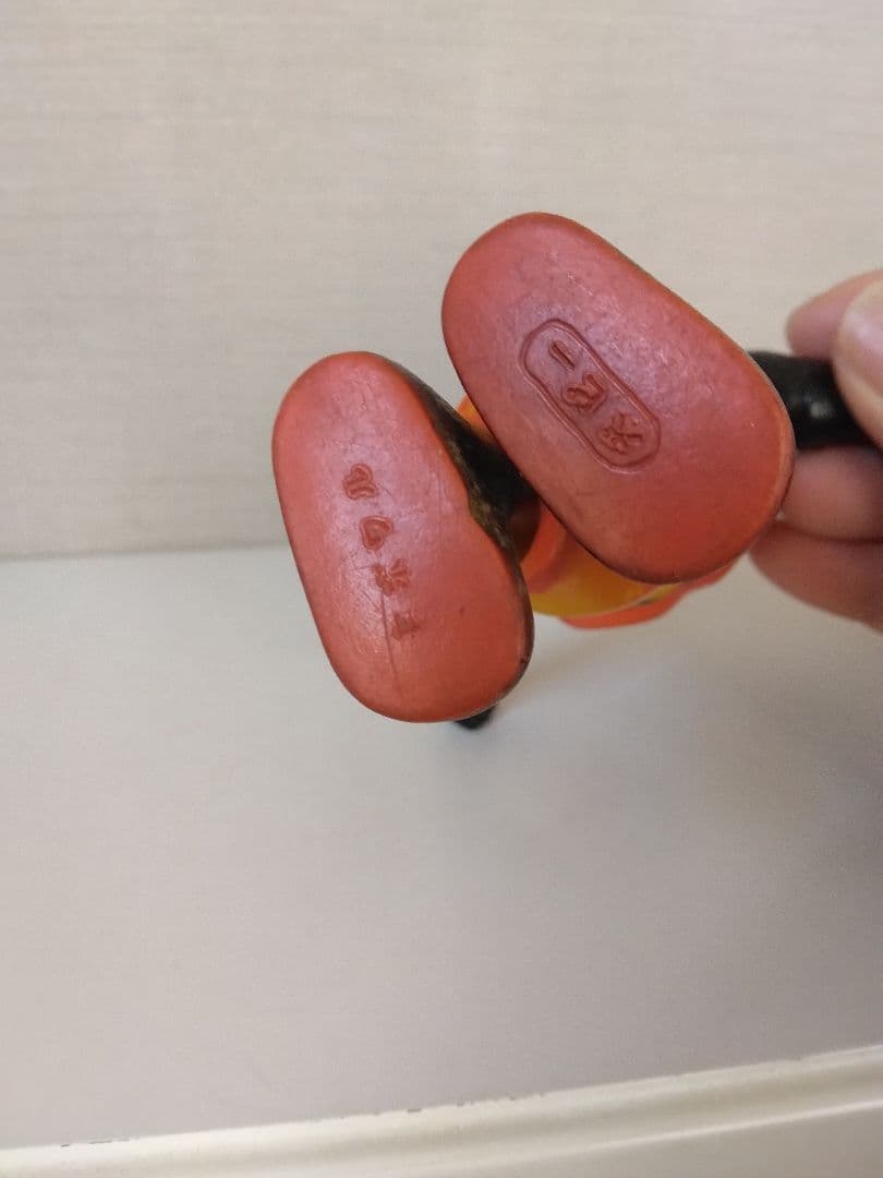 当時物　ロボワル　がんばれ!!ロボコン　ソフビ