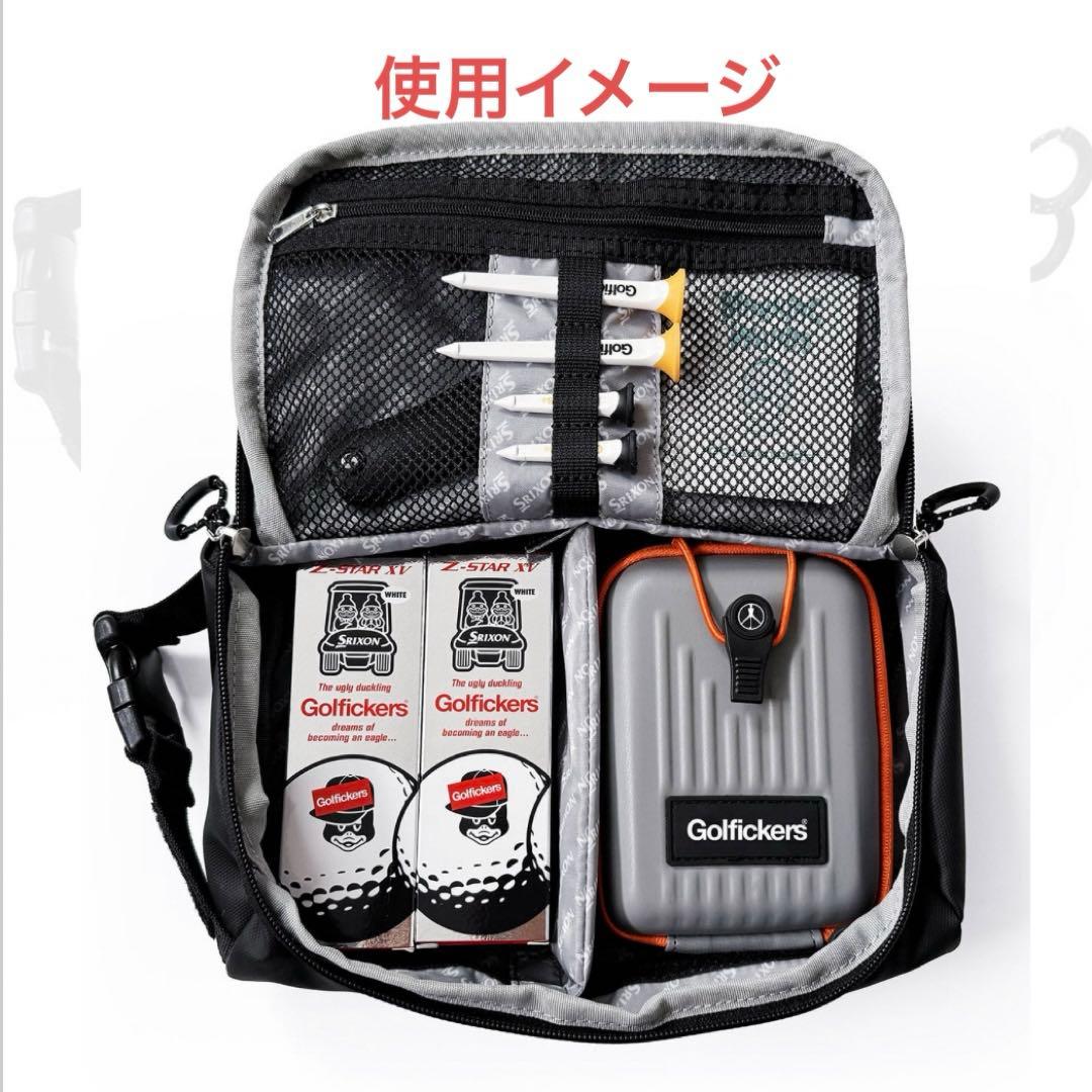 新品SRIXON × Golfickers ラウンドポーチ