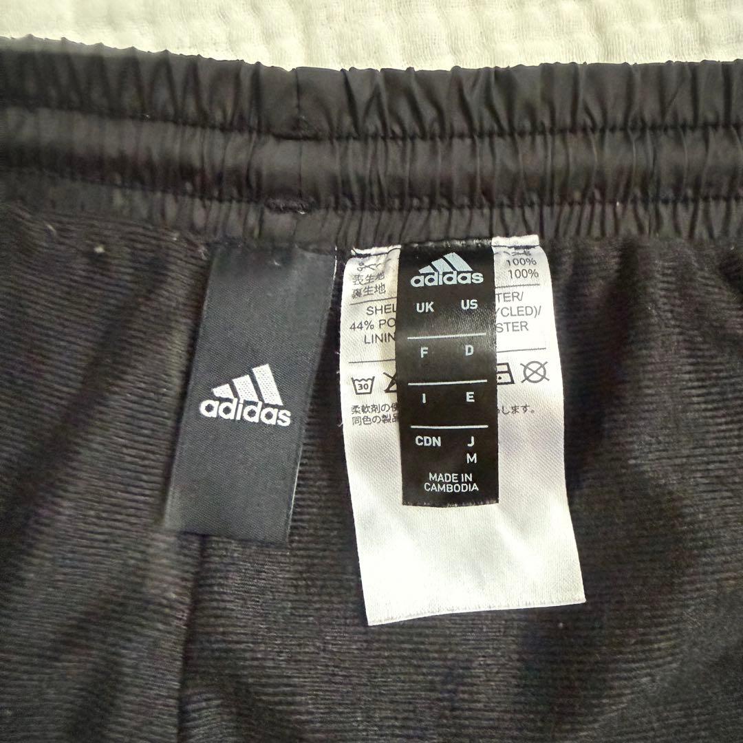 極美品☆adidas ウィンドブレーカー　パンツ　上下セット　黒ブラック　M