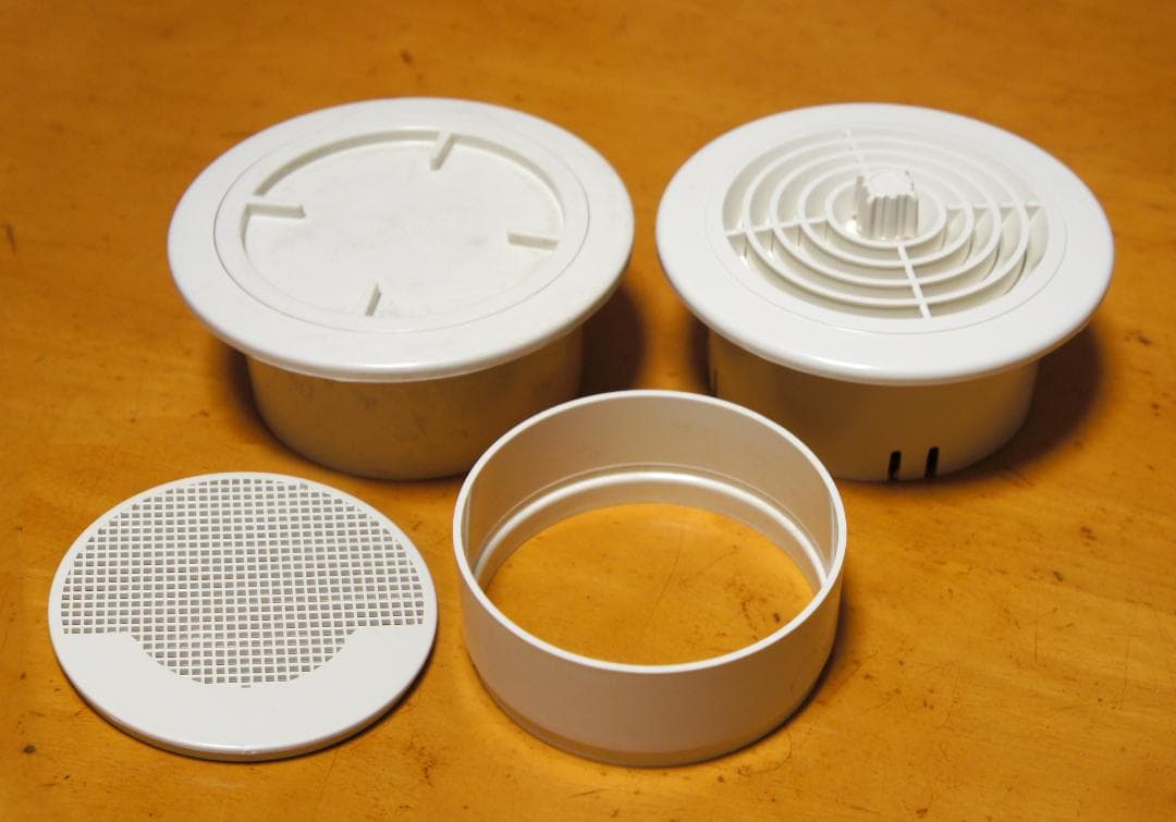 大量！換気口部品まとめて/レジスター/ガラリー/ダクト挿入型ダンパー等
