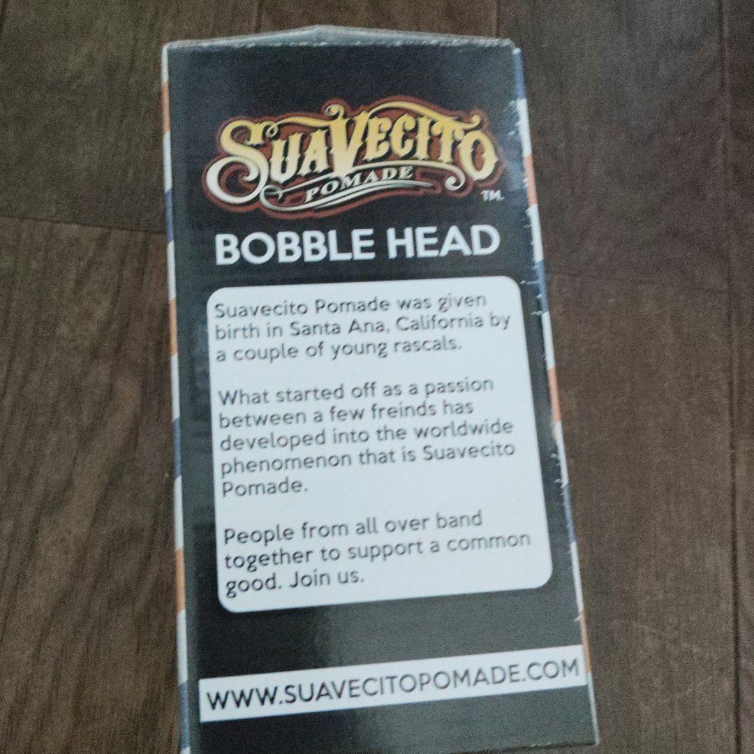 Suavecito ボブルヘッド フィギュア　スカル　リーゼント