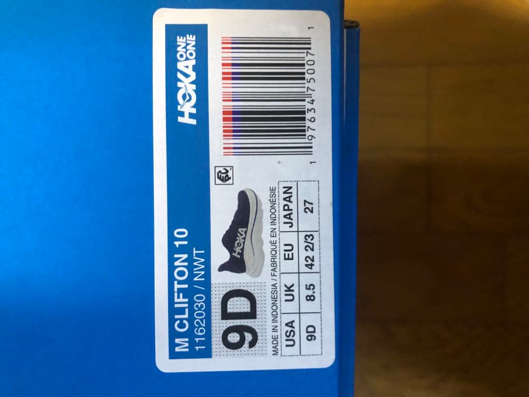 ホカ (HOKA)　クリフトン 10　27ｃｍ　D　未使用