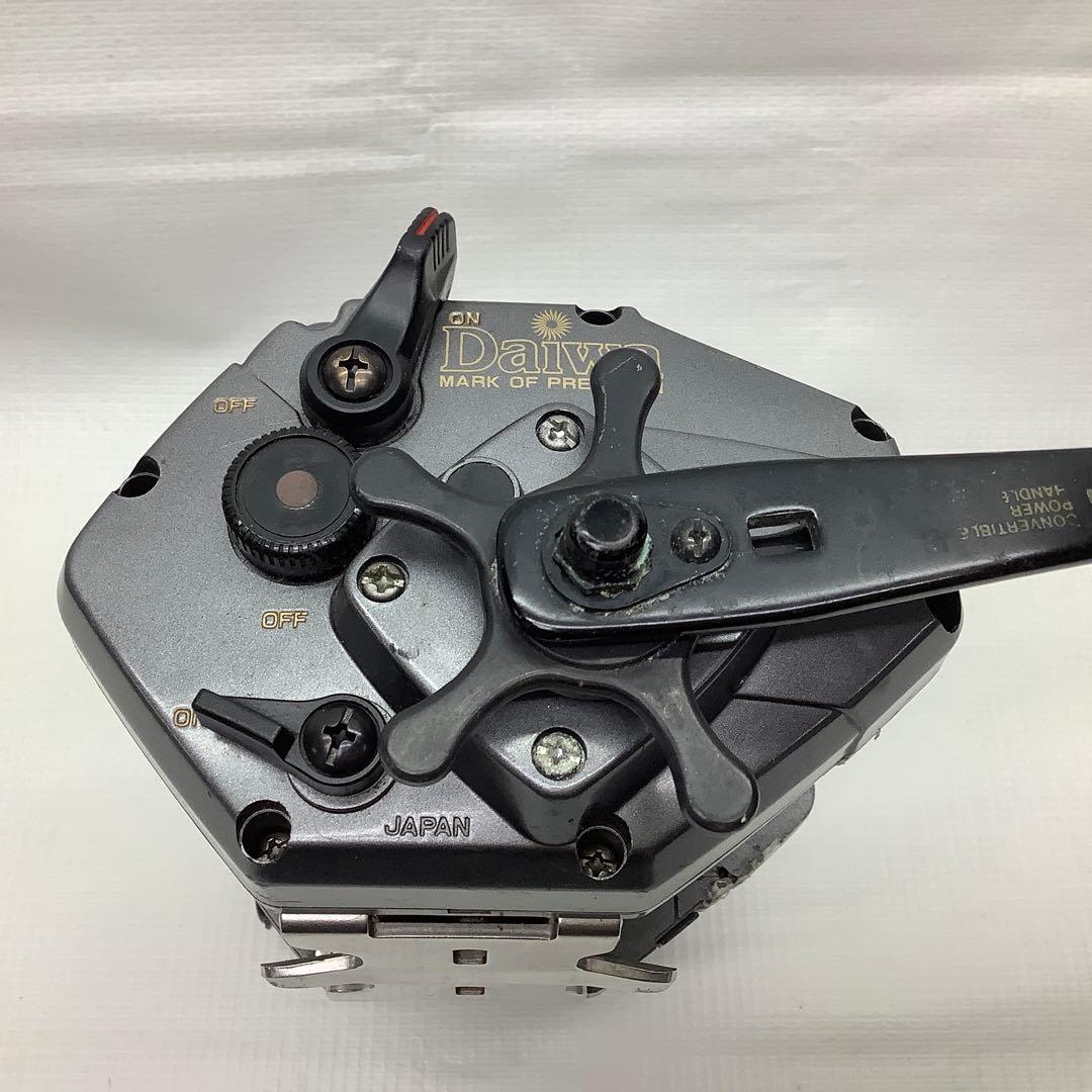 Daiwa 棚COM SSー80 電動リール 動作品 ワイヤー巻いてあります。