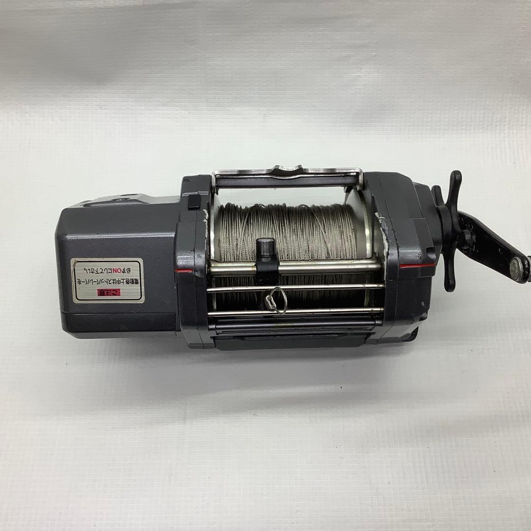 Daiwa 棚COM SSー80 電動リール 動作品 ワイヤー巻いてあります。
