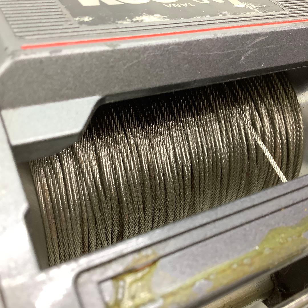 Daiwa 棚COM SSー80 電動リール 動作品 ワイヤー巻いてあります。