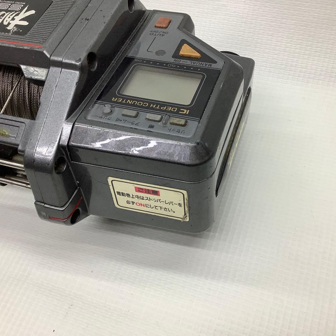 Daiwa 棚COM SSー80 電動リール 動作品 ワイヤー巻いてあります。
