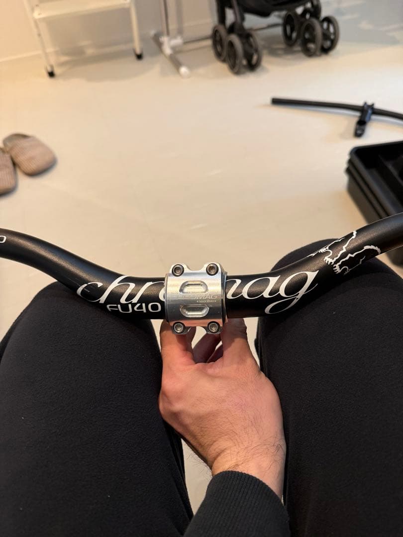 chromag ハンドル ステム セット 31.8 50mmステム クロマグ