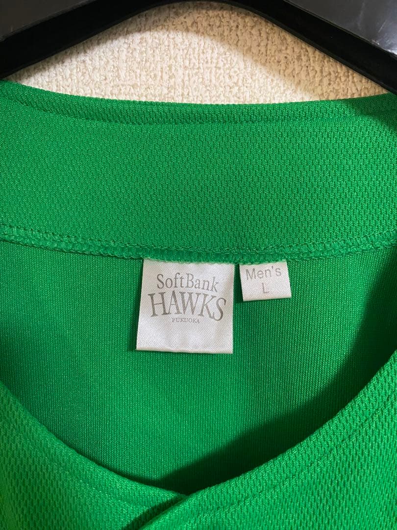 SoftBank Hawks グリーン ユニフォーム Men's L
