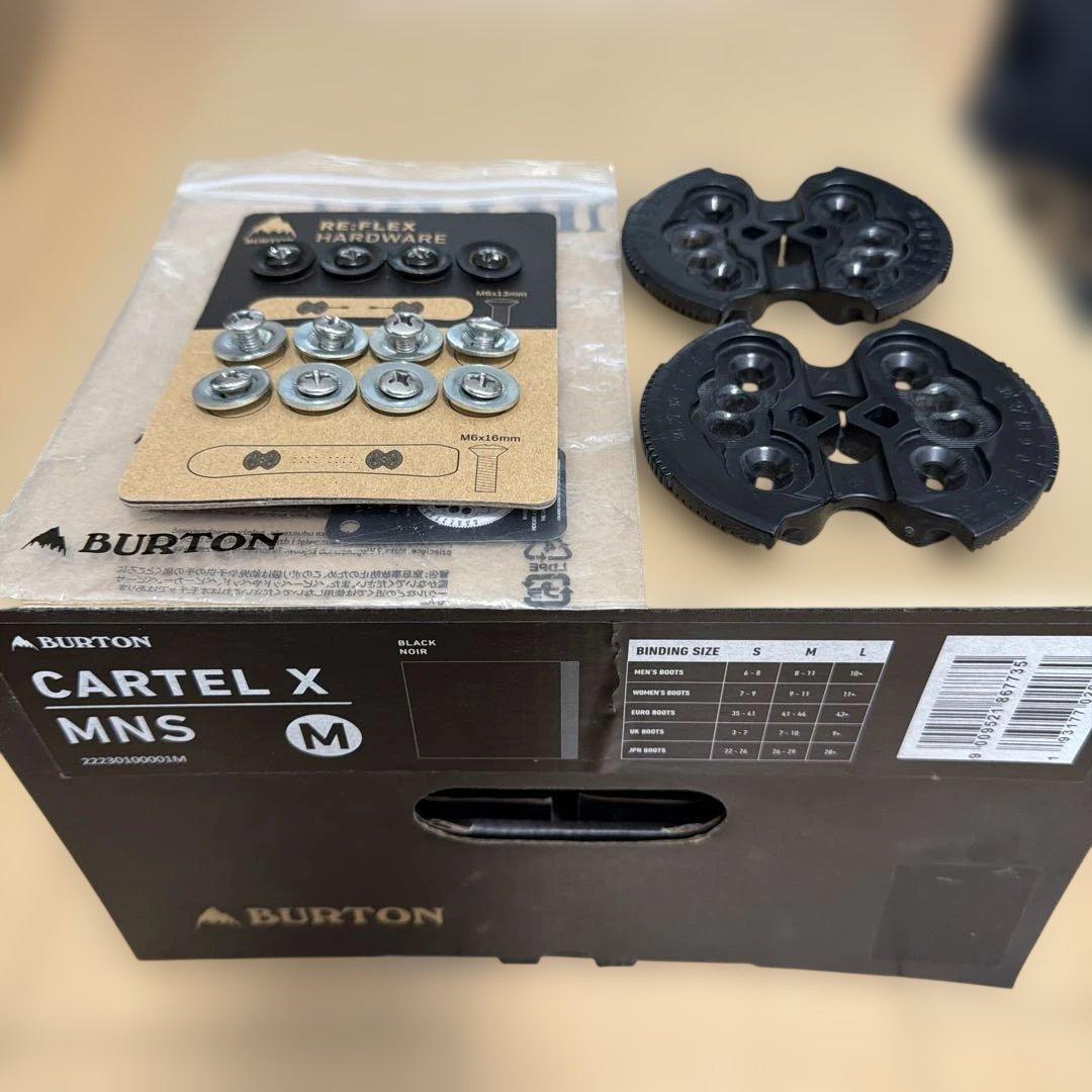 Burton Cartel X ビンディング サイズM