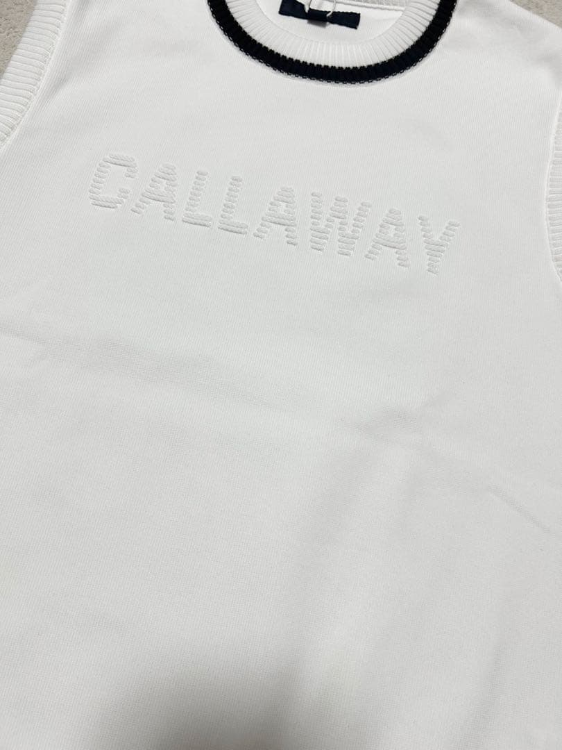 GALLAWAY レディース ベスト ホワイト