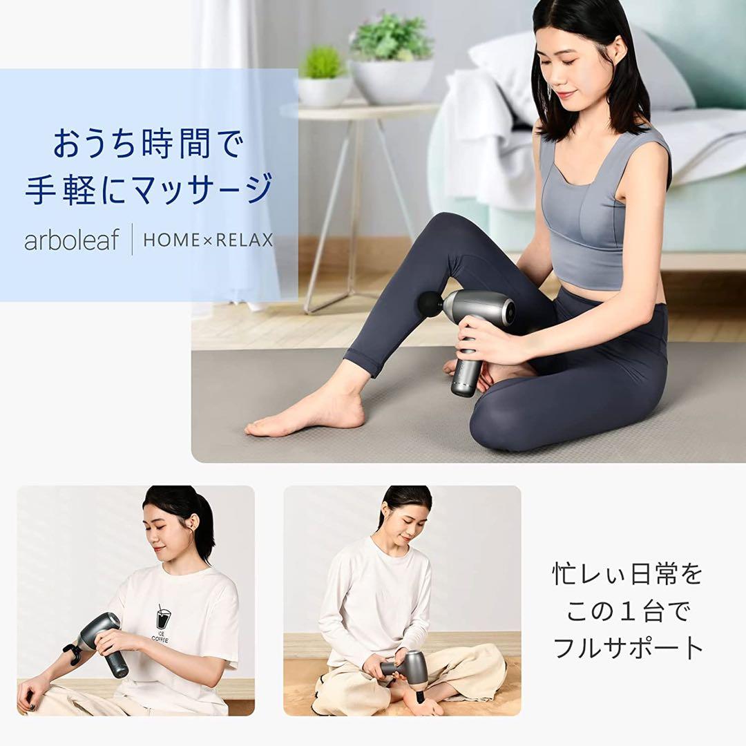 【最新】★筋膜リリースガン ハンディガン 最速3200回/分 トータルボディケア